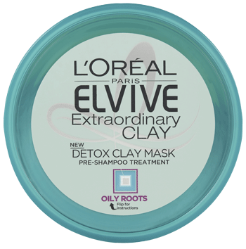 LOralParisElviveExtraordinaryClayPreWashMask150mlForoilyrootsdryends1